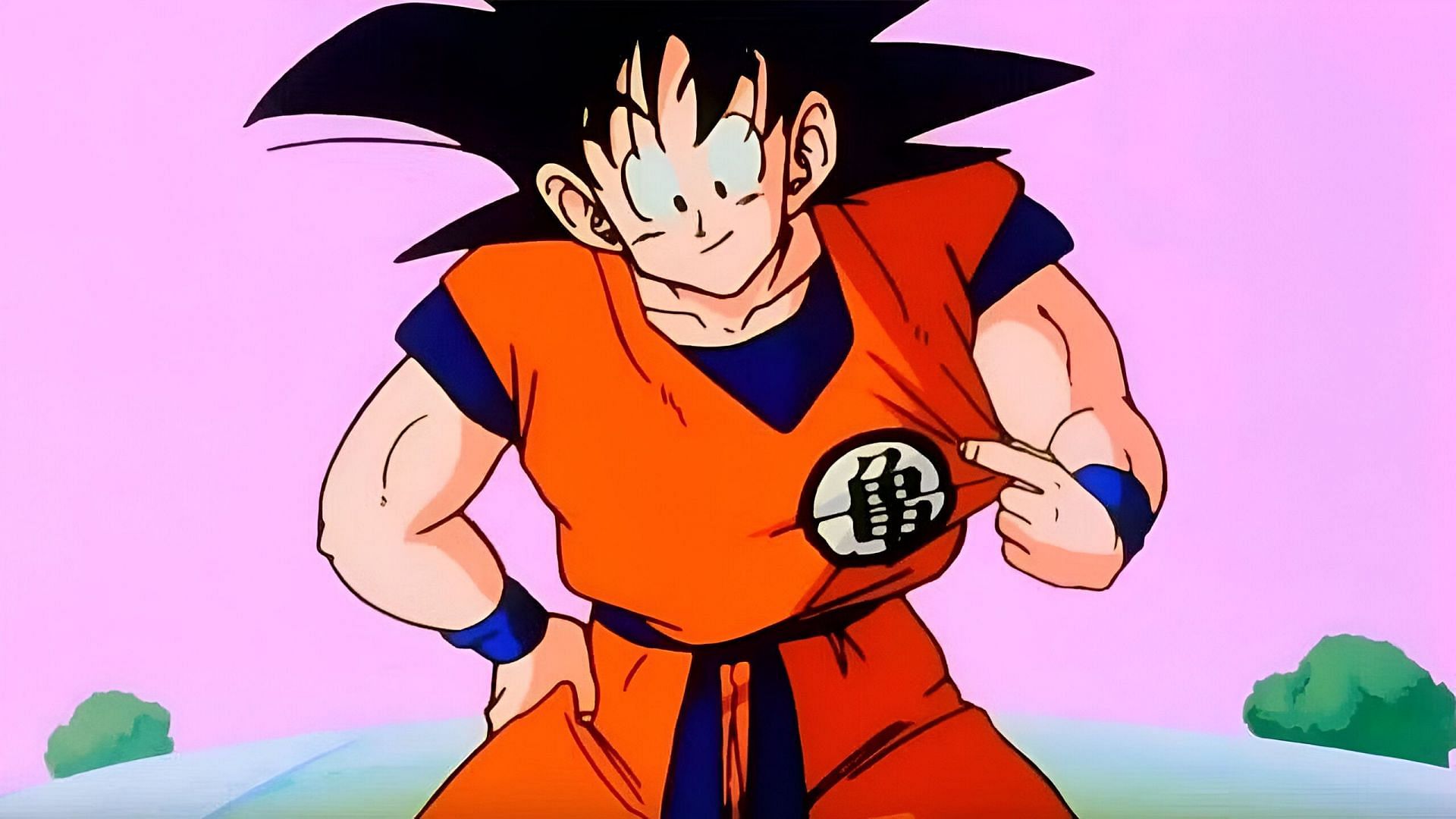 One of the anime characters obsessed with food, Goku (Image via Toei Animation)